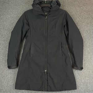 Arc'teryx Black Long Hooded Women's Coat